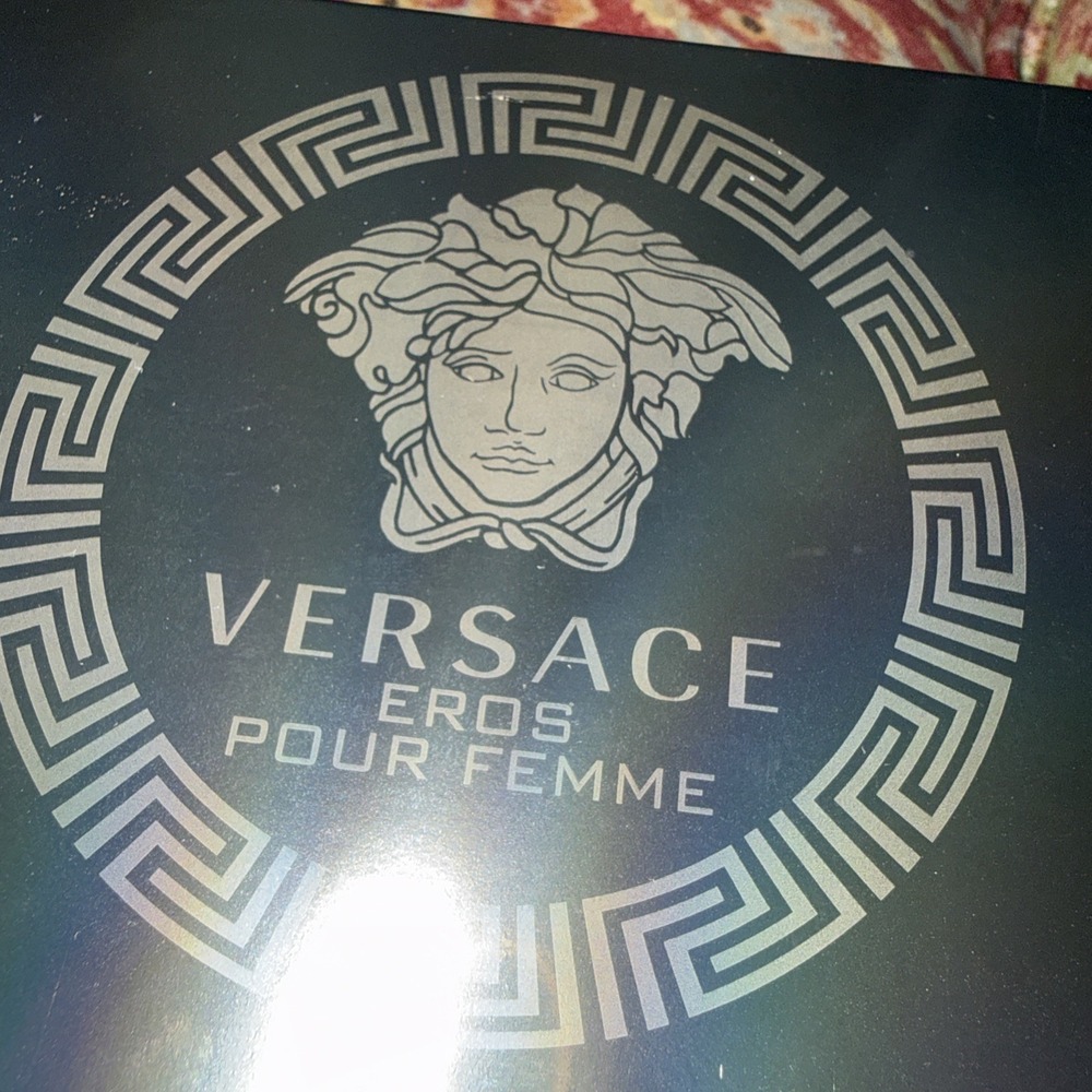 Versace Eros Pour Femme 3pc Mini Gift Set for Women, EDP, Shower Gel, Lotion-NIB